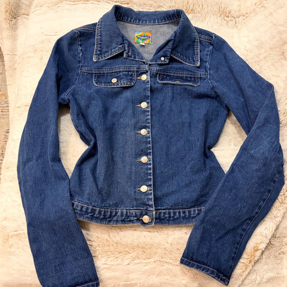 Vintage Paris Blues Experience Denim Jacket L | RARE 90s Y2K Streetwear Grunge